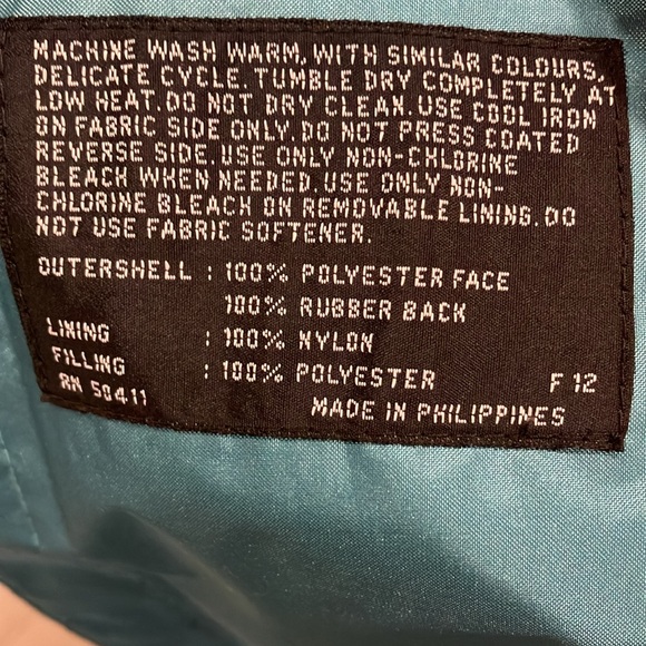 Vintage Chiango by Fleet Street Button trench Woman's Removable Insulated Liner - Picture 9 of 12